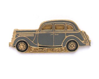 Retro Automobile Pin, Ford 1935, Vintage collectible badge, Cute Pin, Model, Soviet Vintage Pin, Soviet Pin, Soviet Badge, USSR, 80s