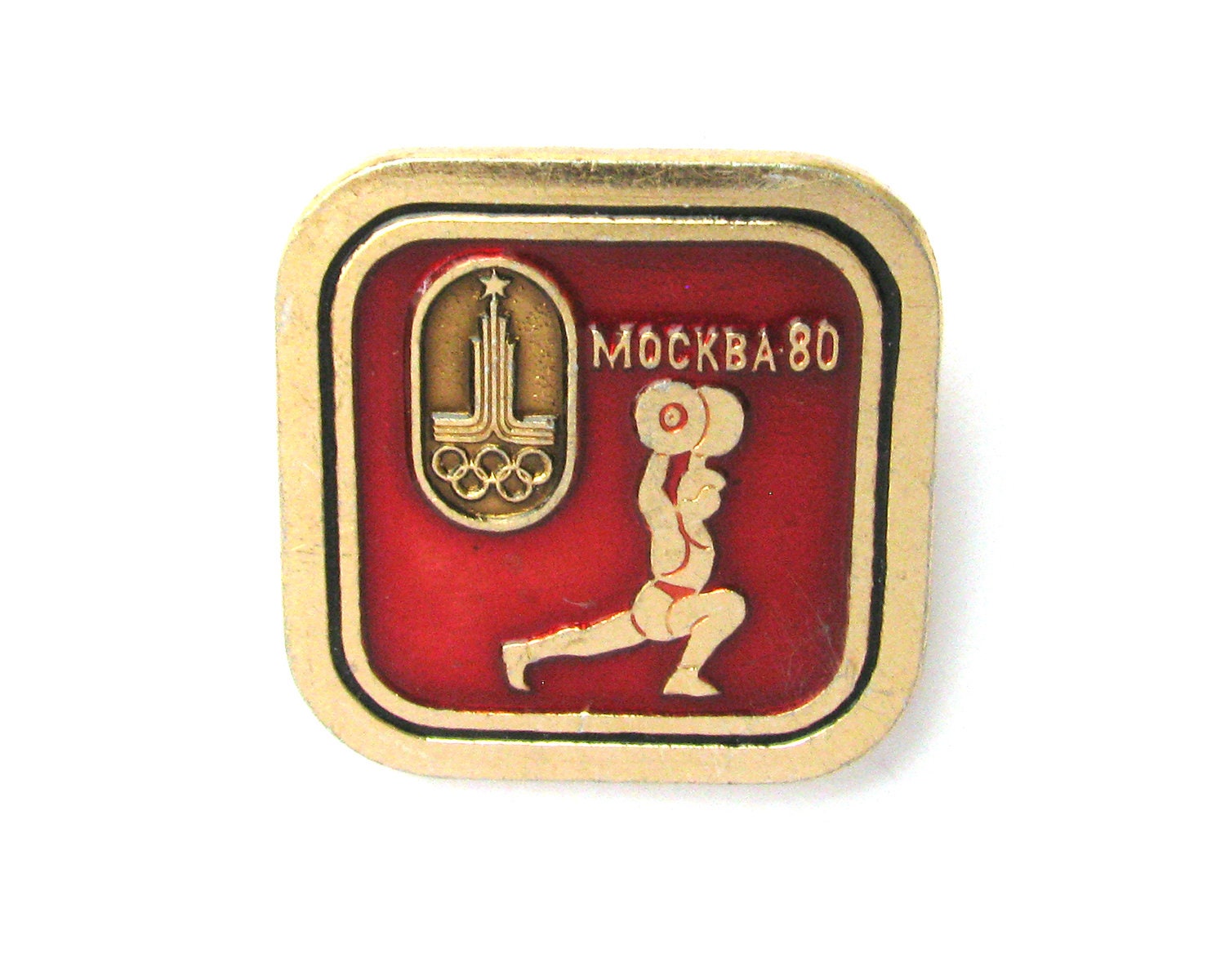 モスクワ1980ピンバッジ、各種スポーツ、オリンピック競技のシンボル