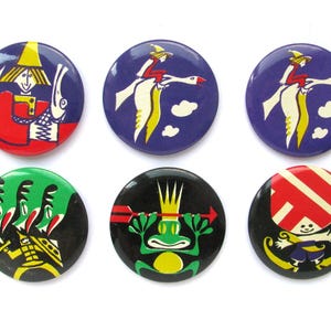 Sovjet-cartoonspelden, badge, keuze uit set, sprookje, vintage verzamelbadge, Sovjet-pin, Sovjet-badge, gemaakt in de USSR, jaren 1970