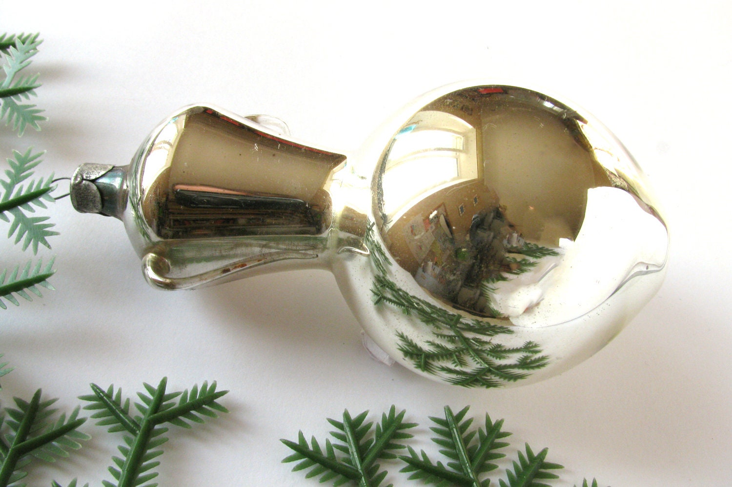 Vase Christbaumschmuck aus Glas Russisches Neujahr UdSSR | Etsy