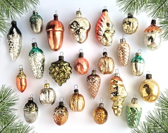 オーナメント、ガラスのクリスマスオーナメント、ベル、ランタン