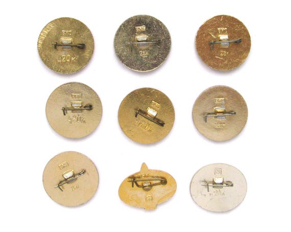 Soviet Space Pin, Badges, Pick from Set, Cosmos, … - image 2