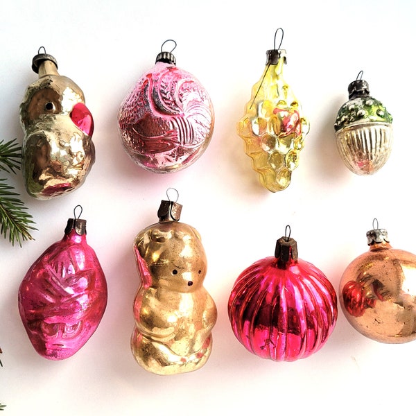 Vintage 80s Christmas Decorations - Etsy UK