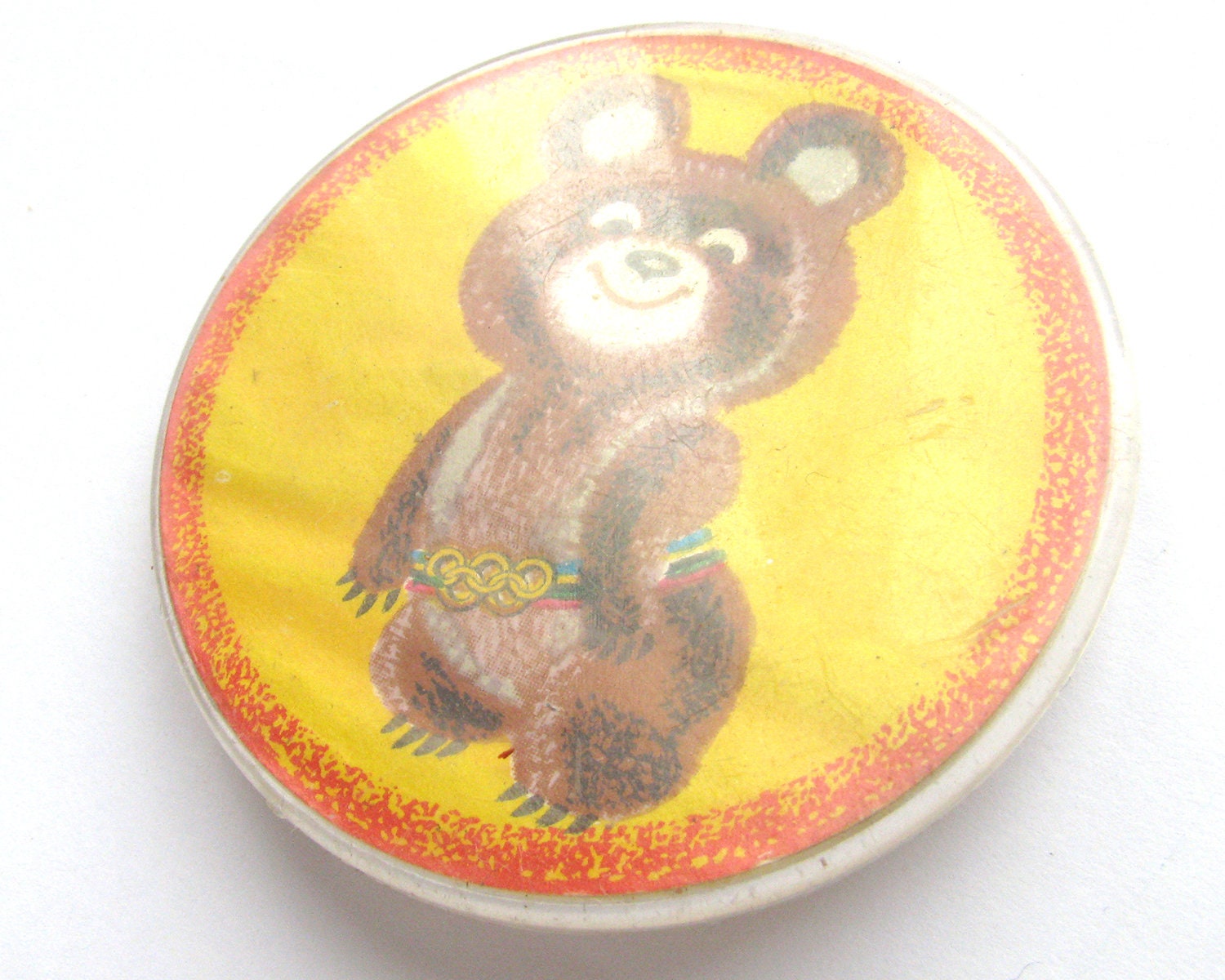 Lot De 10 Pins Misha (ours Mascotte) - Jeux Olympiques De Moscou 1980 URSS - Collection Vintage