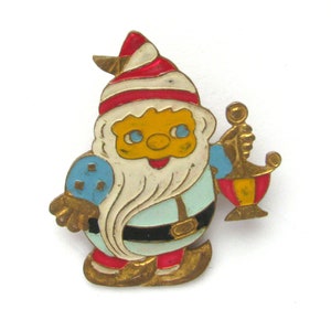 Pin Krasnoluda, Pin Gnoma, Odznaka, Pin Radziecki, Kreskówka, Metalowa kolekcjonerska odznaka, Radziecki Vintage Pin, Odznaka Radziecka, Wyprodukowano w ZSRR, Lata 60. XX wieku