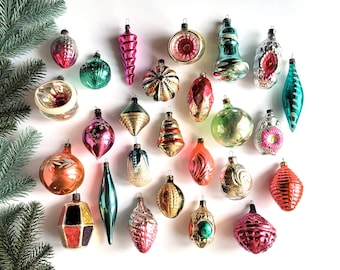 Cosmonaut Soviet Glass Christmas ornaments, Space, Soviet Glass