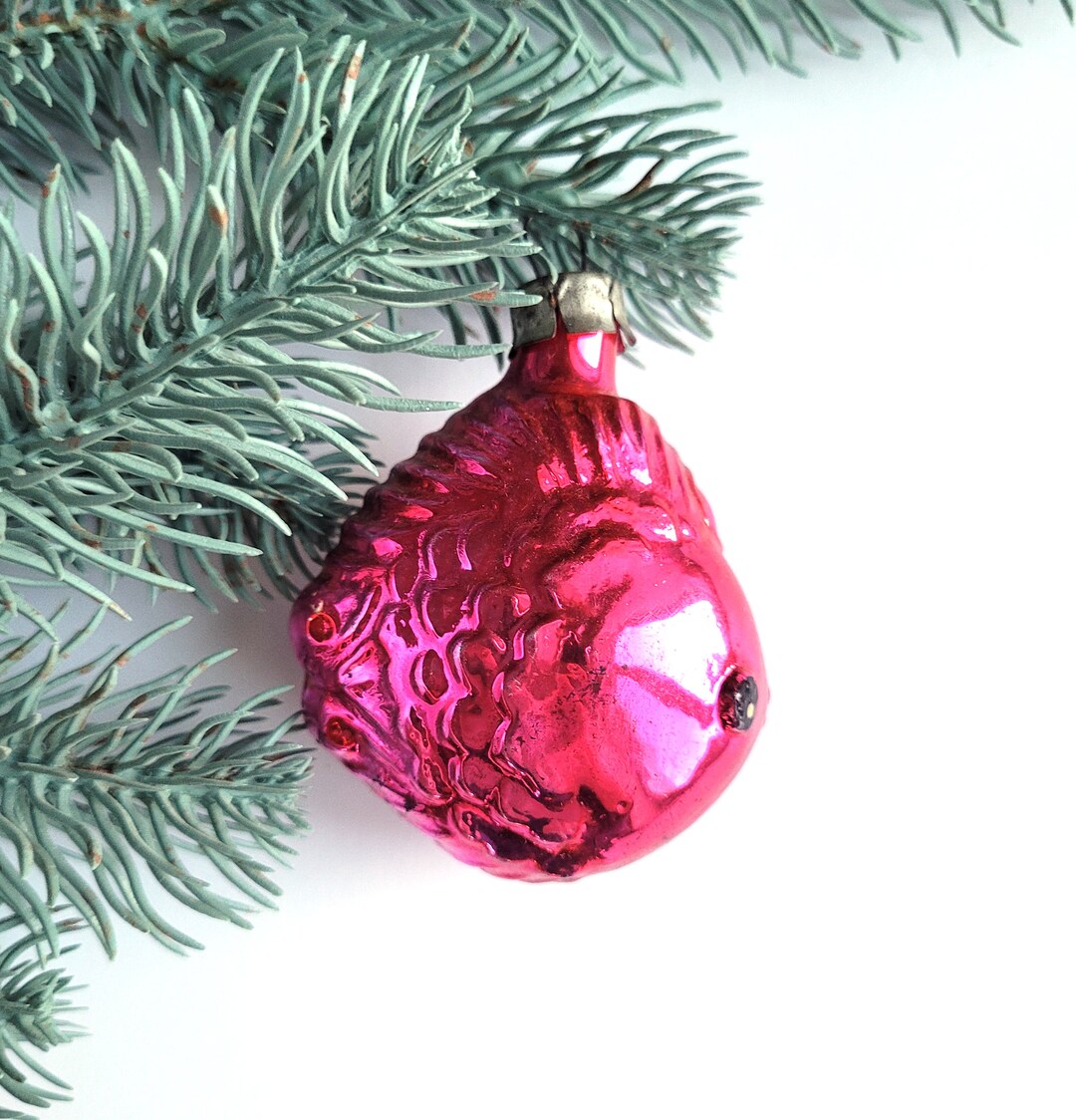 Fish Glass Ornaments For Christmas Tree photo