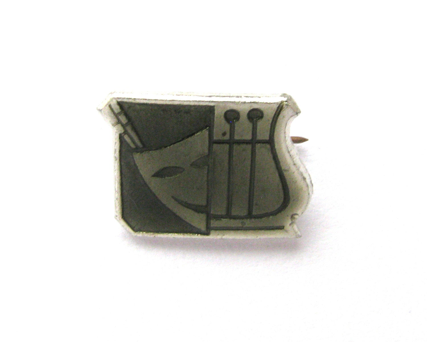 Musical Instrument Pins, Badge, Pick From Set, Vintage Badge, Theater ...
