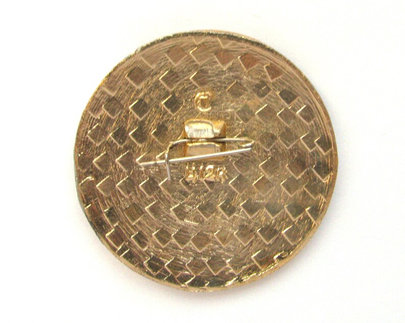 Clown Pin, Circus Pin, Soviet Badge, Vintage badge, Circus, Round Pin, Russian, Soviet Pin, Children Pin, Soviet Badge, USSR, 80s image 2