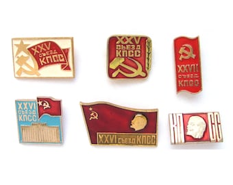 Soviet Badges, Pick from Set, Rare Vintage collectible badge, Pin, Made in USSR