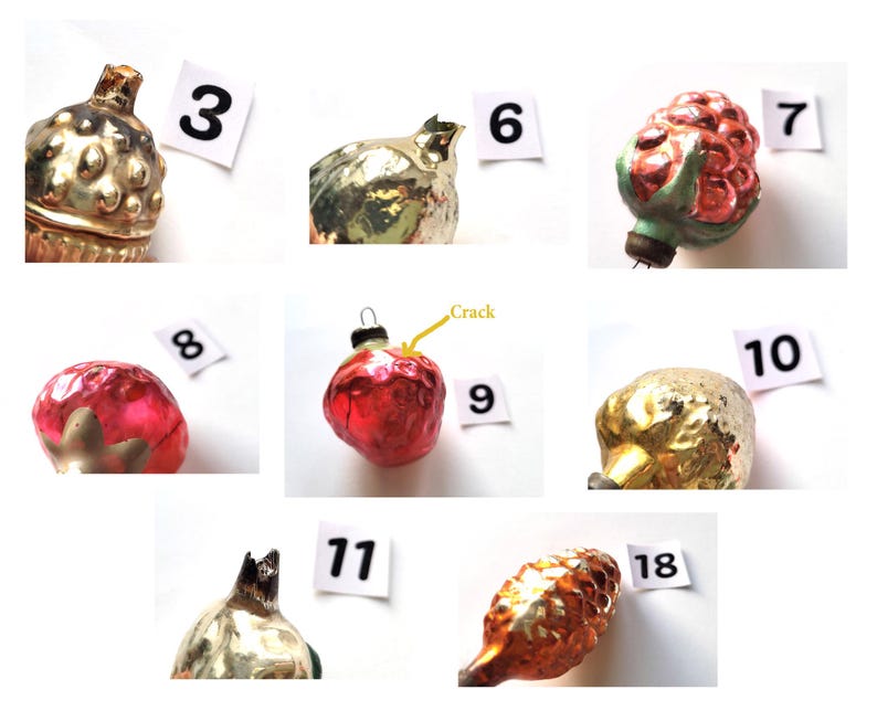 Forest Story Glass Christmas Ornaments, Christmas Tree Decorations