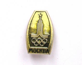 Lot De 7 Pin's URSS – Jeux Olympiques Moscou 1980, Collection Vintage