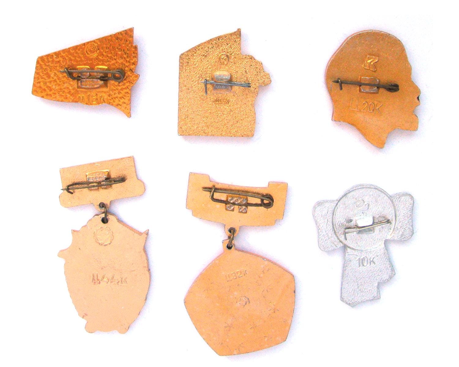 ソビエトバッジ、セットから選ぶ、十月革命、1917年、党、共産主義