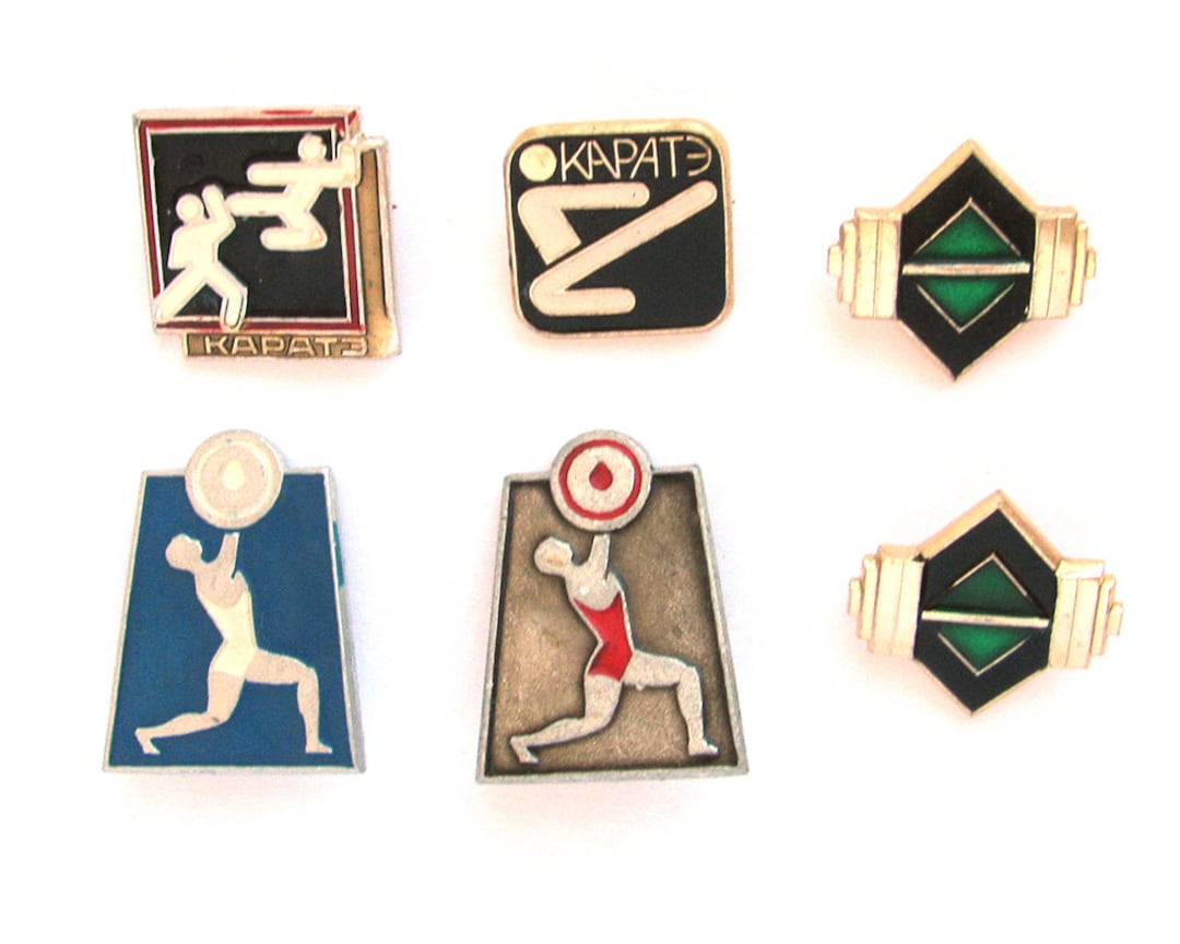 Spille sportive, Scegli dal set, Distintivo sovietico, Tipi di sport
