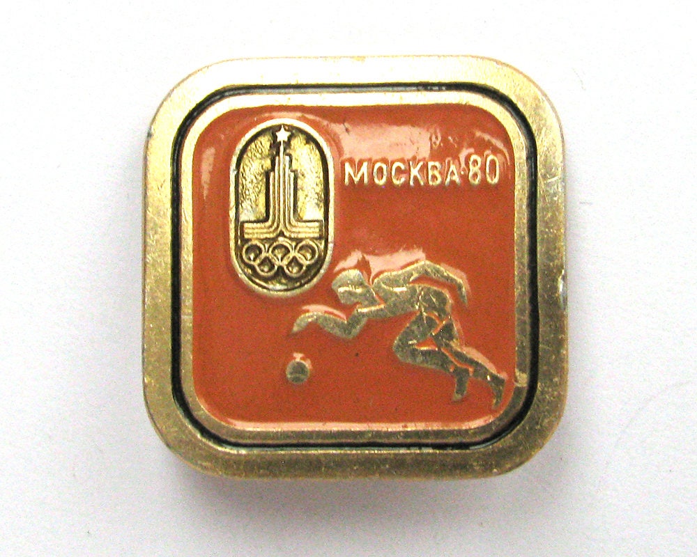 モスクワ1980ピンバッジ、各種スポーツ、オリンピック競技のシンボル