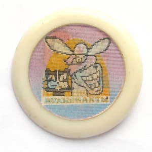 Bremer Stadtmusikanten, Gebrüder Grimm, Märchen, Zeichentrickfiguren, Zeichentrickfiguren, Vintage Stereo Anstecker, UdSSR, Brosche, 80er Jahre
