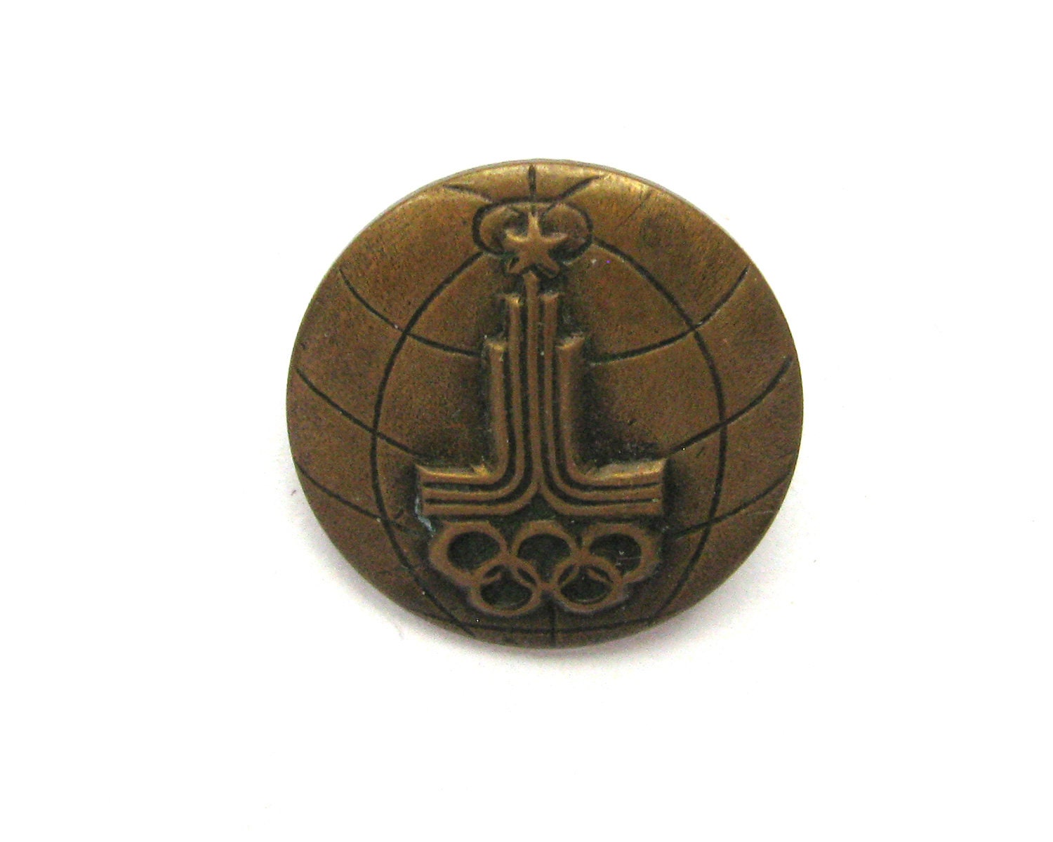 Lot d'insignes pin's soviétiques vintage jeux olympiques 1980 Lot d'insignes pin's soviétiques vintage jeux olympiques 1980
