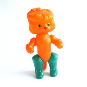 Puss in Boots, Rare soviet plastic toy, Cartoon, Charles Perrault, Old Russian toy, Nursery Decor, Made in USSR, Soviet era, 1970s