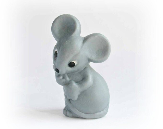 Plastic Toy Mouse Vintage Soviet Toy Plastic Animal Toy Old Etsy
