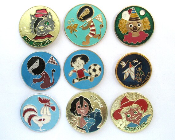 Советские детские значки картинки