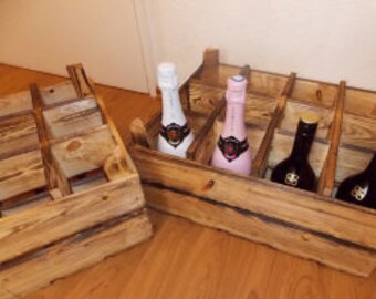 New flamed box for bottle rack , fruit boxes , wine boxes , wooden boxes , apple boxes , decoration boxes