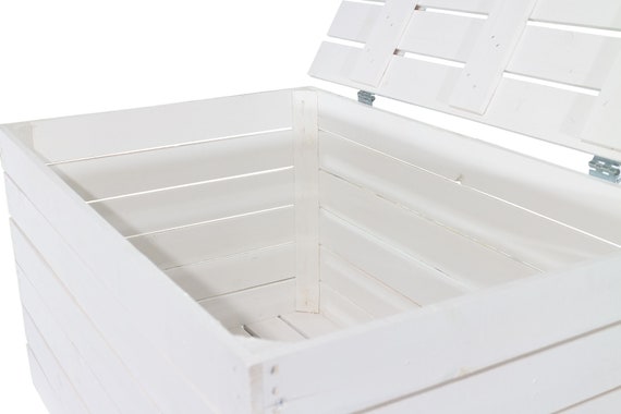 CAJA BLANCA MADERA