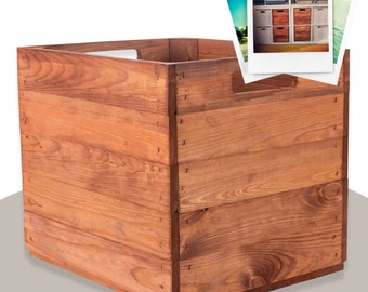 Spar Set Kallax Box im "Used Look", passend für das IKEA Kallax-Regal/Aufbewahrung/Apfelkiste/Obstkiste/Weinkiste