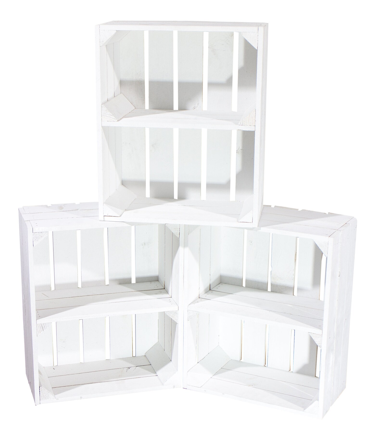 Flat White Shelf Box With Center Board 50cmx40cmx22cm White Etsy