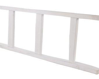 Original Altländer wooden ladder "Shabby Chic" white