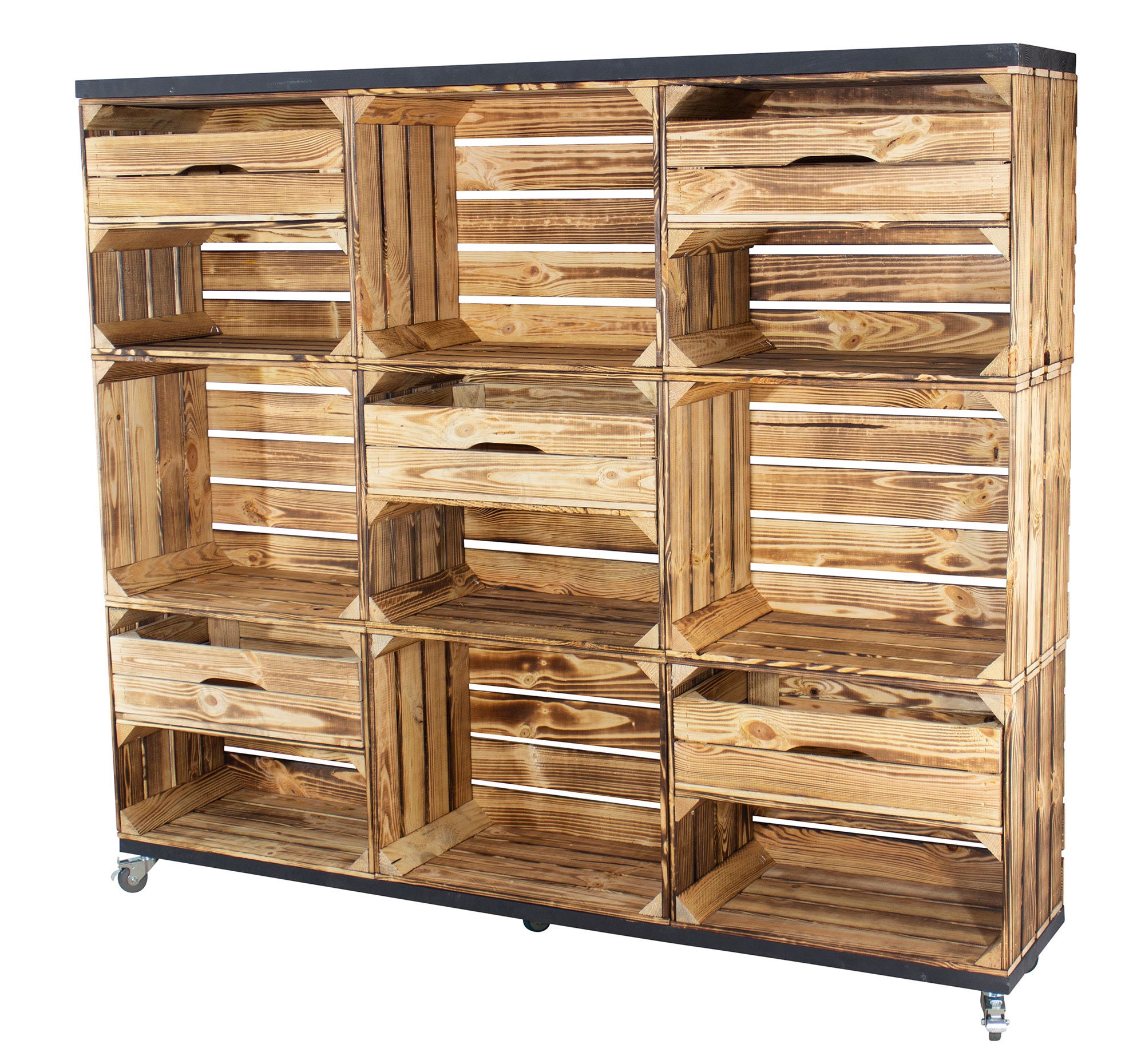 Cofre rústico de cajones con cajones 133x150x30cm | Etsy