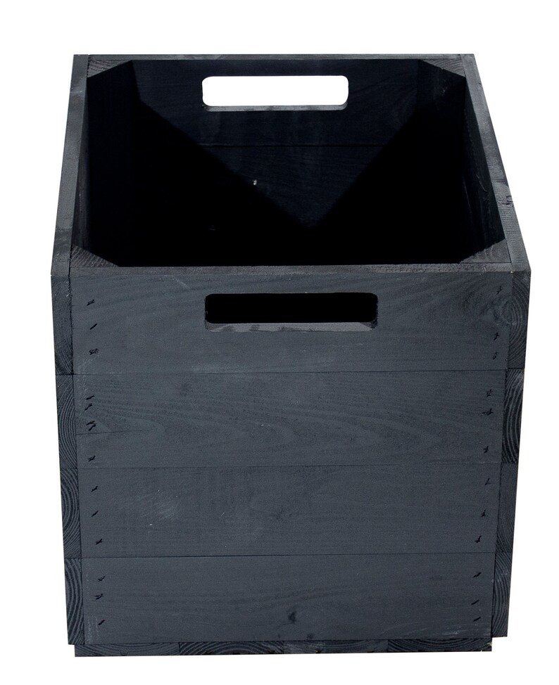 Black Wooden Box for Kallax Shelves 33 Cm X 37.5 Cm X 32.5 Cm Etsy