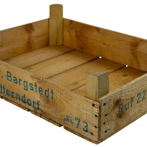 Helle Kirschsteige 54x42x16cm Holzkiste Vintage Obstschale Bild 2