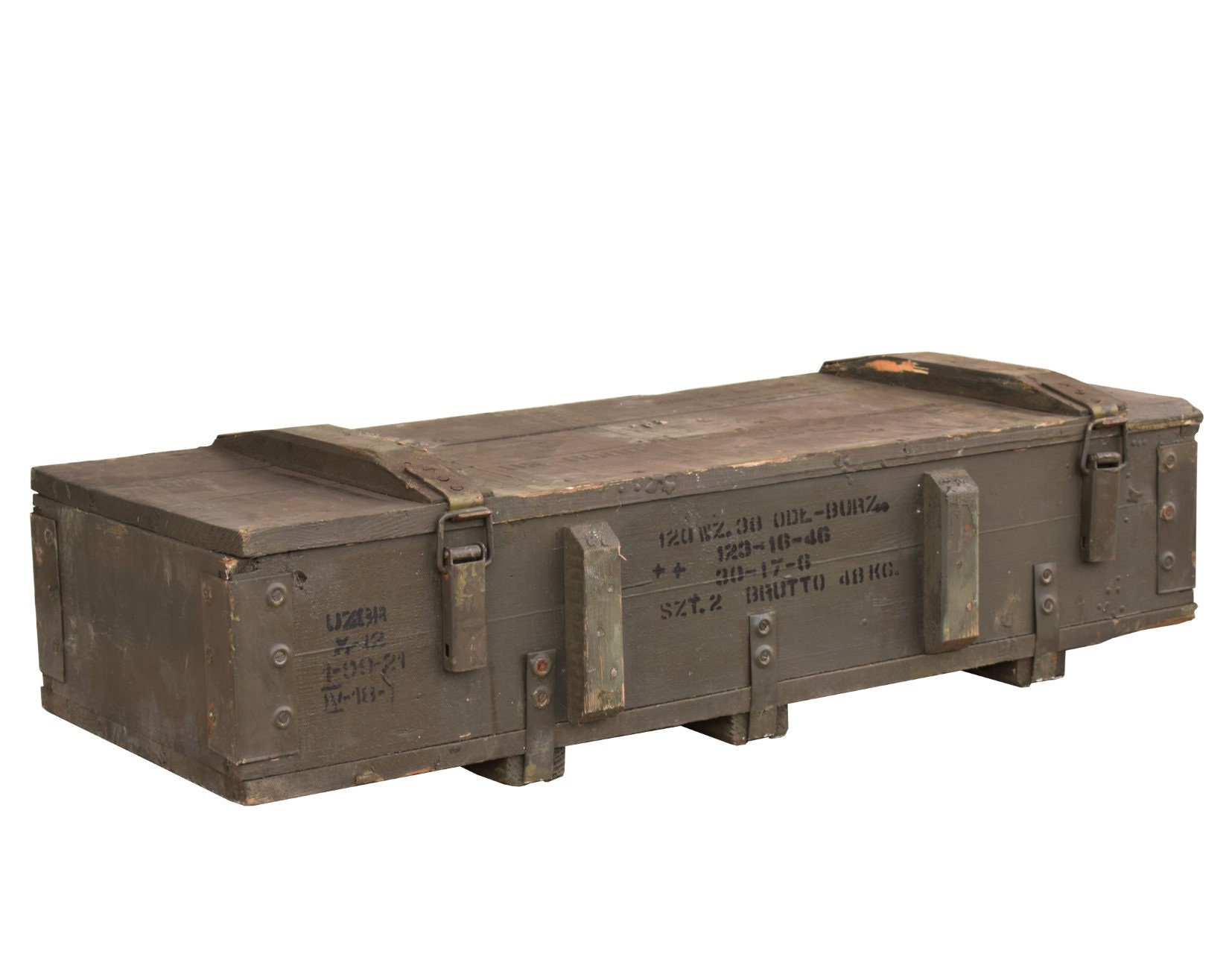 Großzügige Große Munitionskiste Typ 120 95x35x24cm aus Holz im | Etsy