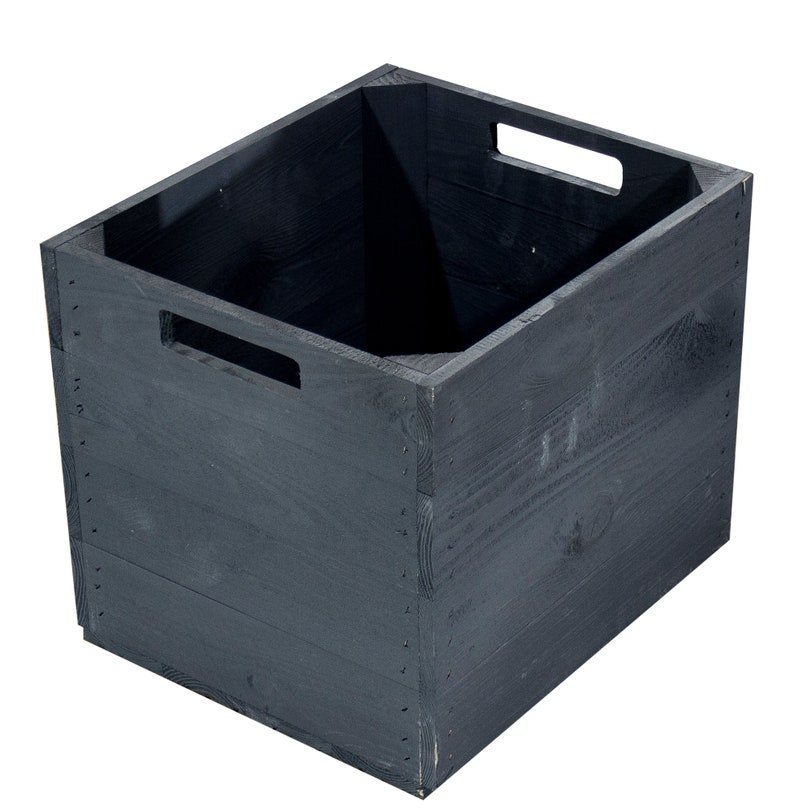 Black Wooden Box for Kallax Shelves 33 Cm X 37.5 Cm X 32.5 Cm Etsy