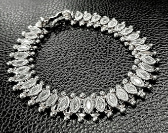Bysantinskt kedjearmband Bysantinskt armband i sterlingsilver Sammanvävt armband Flätat armband Vävt silverarmband Repkedjearmband