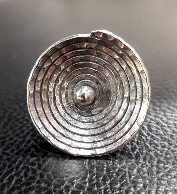 Sterling Silver Round Spiral Ring Sterling Silver Round Spiral Ring