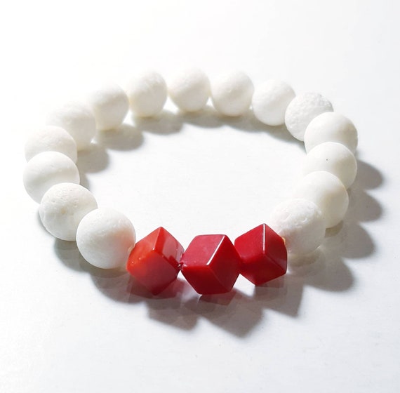 Natural coral bracelet sale