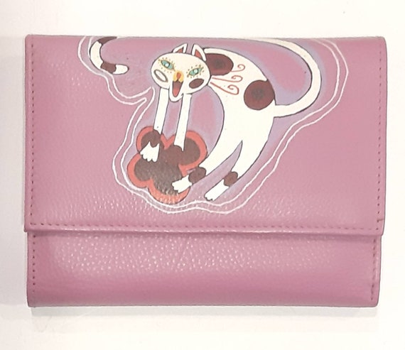 WALLET Flower Pink + 3 amulets