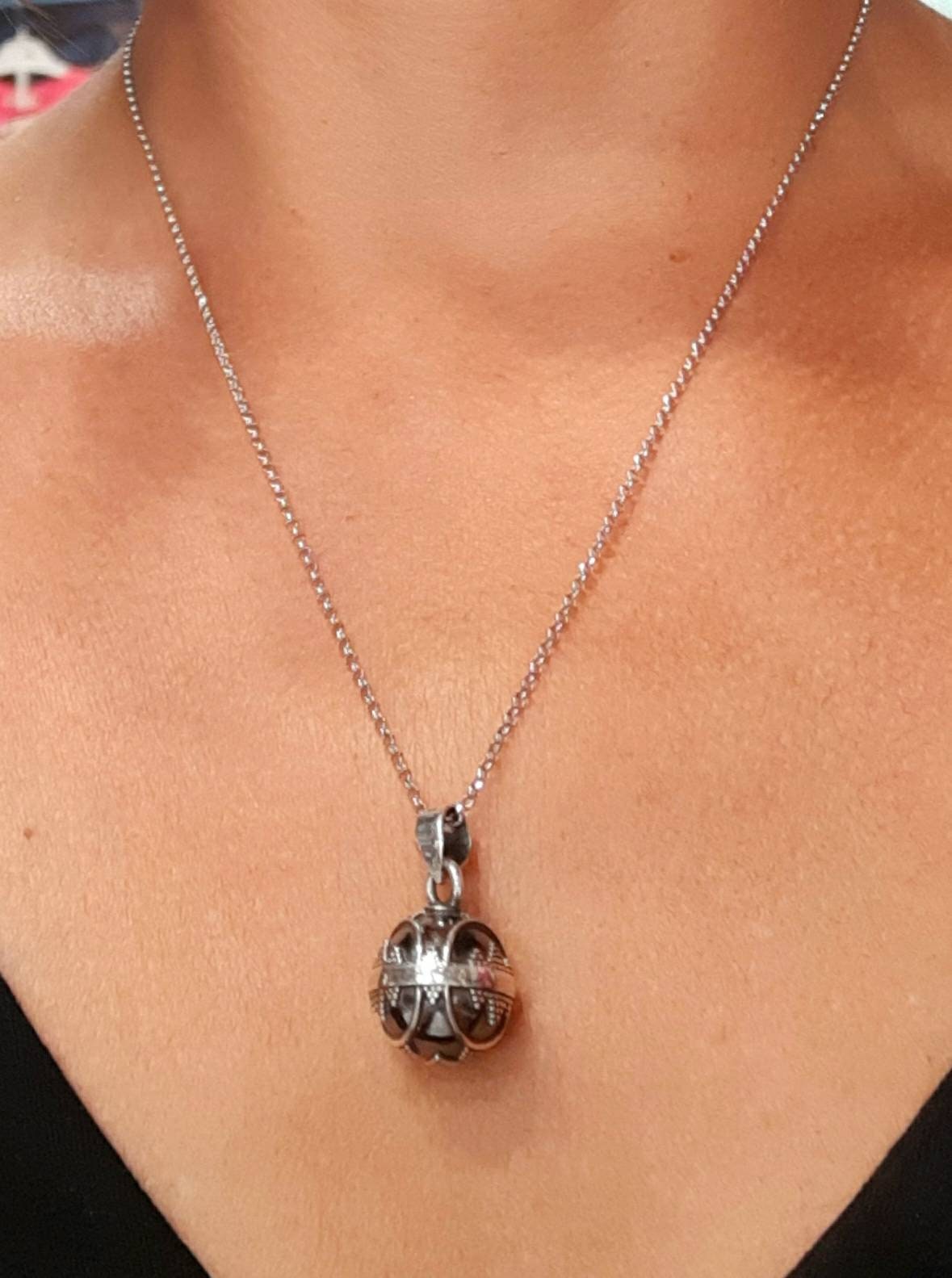 Musical daughters jewelry Calm ball necklace Ball Pendant