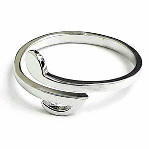 Music note ring Sterling silver Musical note open band ring Music symbols Unisex Gift for musicians Music lovers gift Music teacher gift