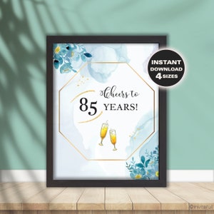 Druckbare 30 Geburtstag Schilder Gatsby Party Deko Roaring Etsy