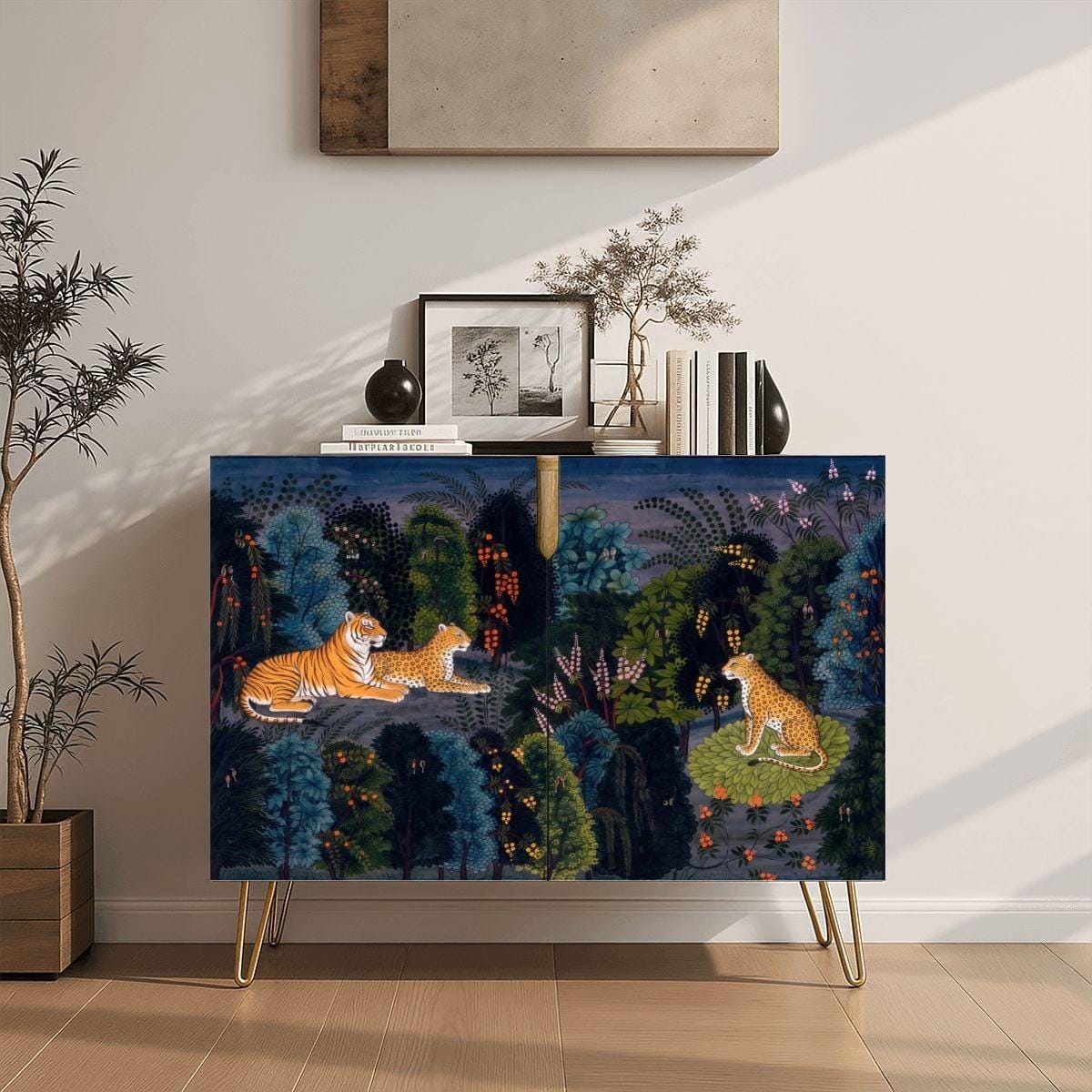Tiger Side Table - Etsy