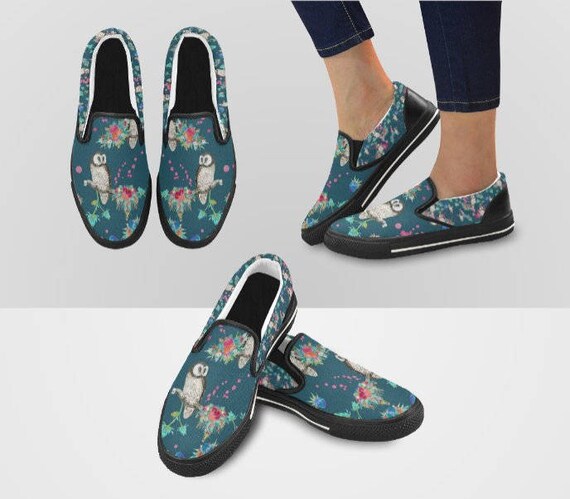 teal canvas shoes