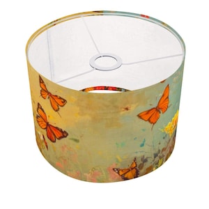 Arc Floor Lamp Shade with Ring (Made in USA)