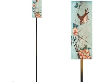 Chinese Bird Standing Floor Lamp, Soft Ambiance Lighting, Gift for Her, Mother&#39;s Day Gift (Made in USA)