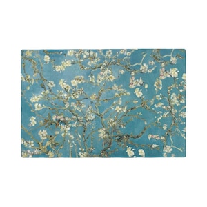 Van Gogh Apple Blossom Double Layer Imitation Linen Placemats