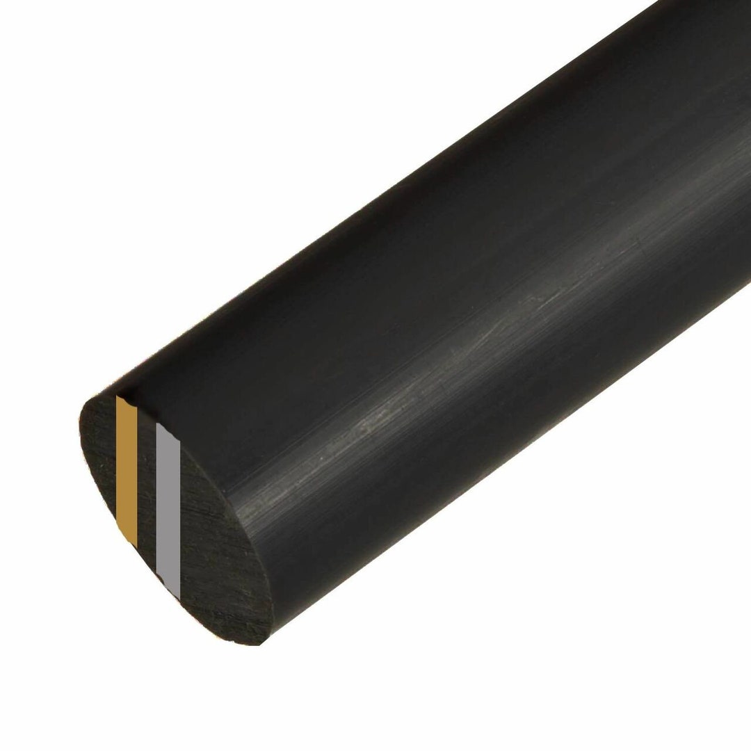 PPSU Radel MG Round Rod, Diameter 3.000 (3 Inch) X 24 Inches Long ...