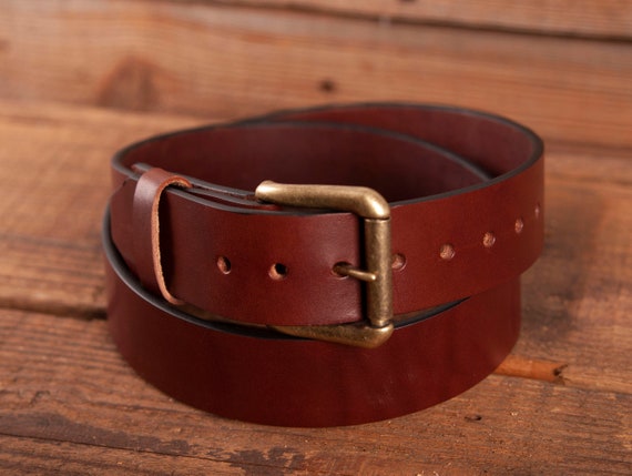 full leather belt
