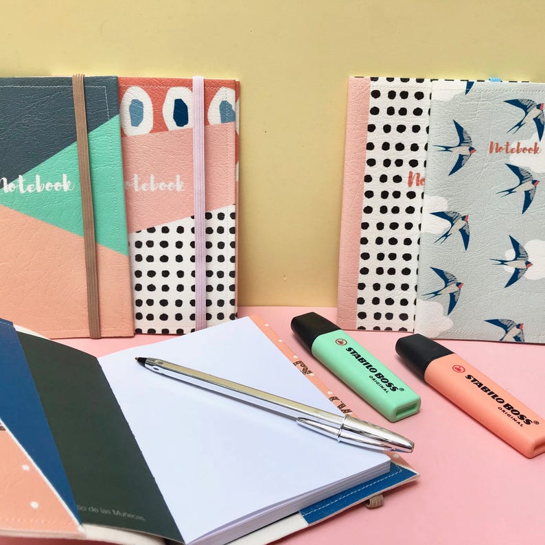 A6 Planner Cover, Moleskine Cover, Bullet Journal Planner, Notebook