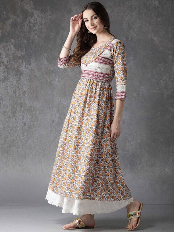 Ethnic Dresses - Buy Ethnic Dresses for Women Online - Myntra